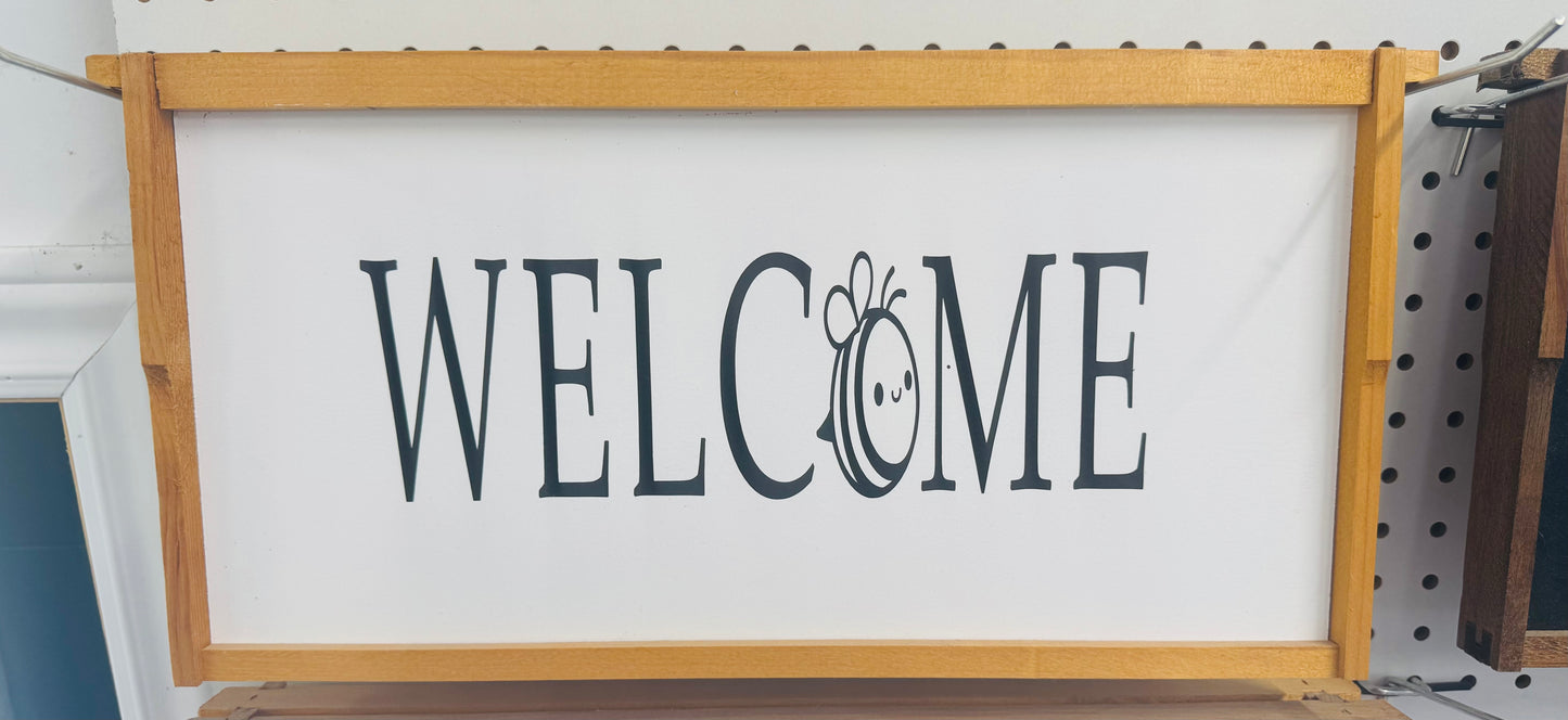 Hive Frame Signs