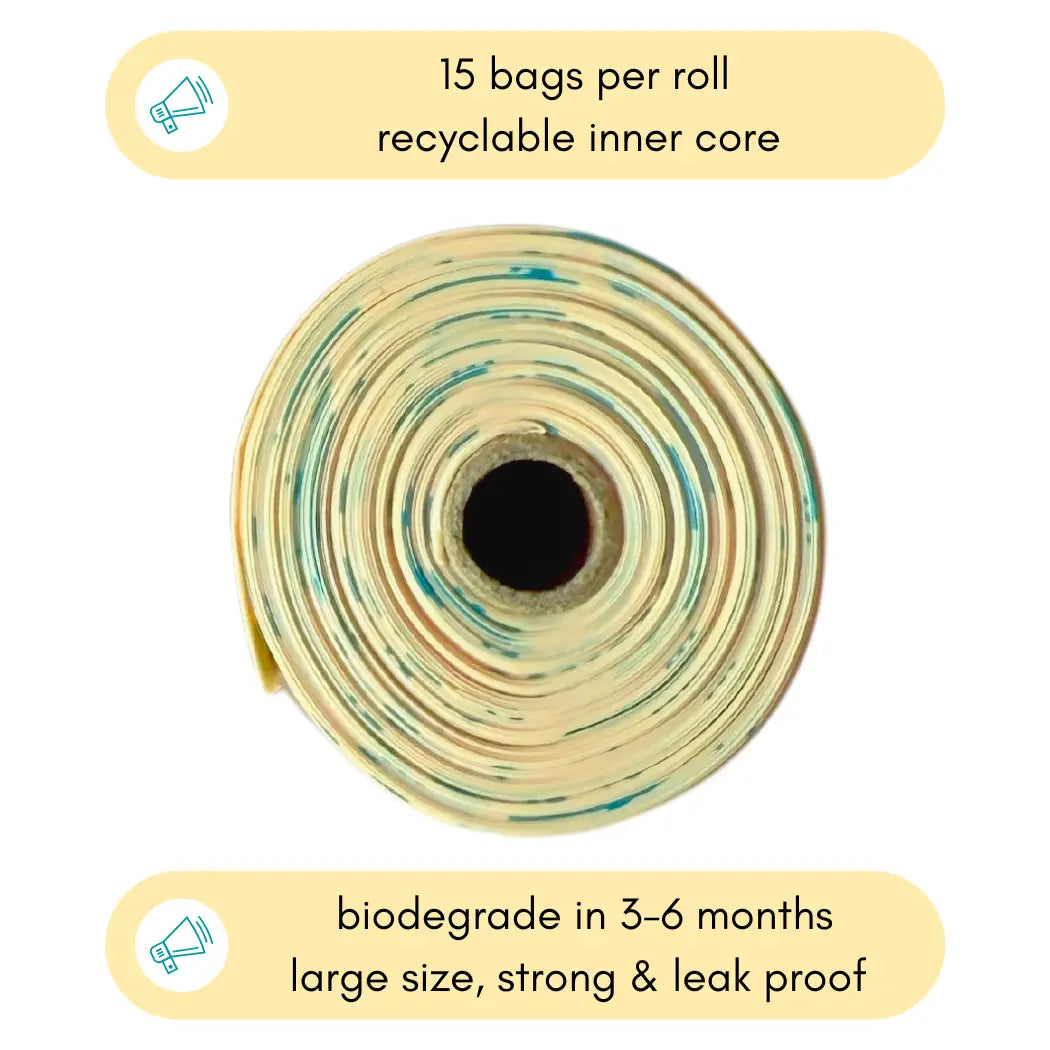 Monty’ Bags-Cornstarch Dog Poop Bags