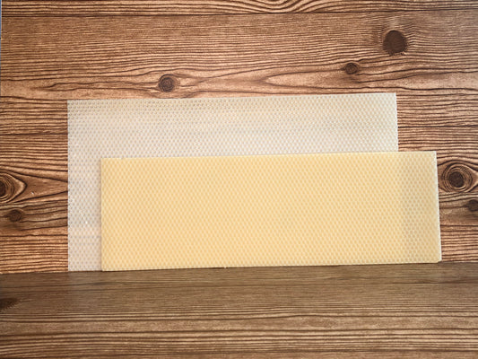 No Wire Beeswax Foundation