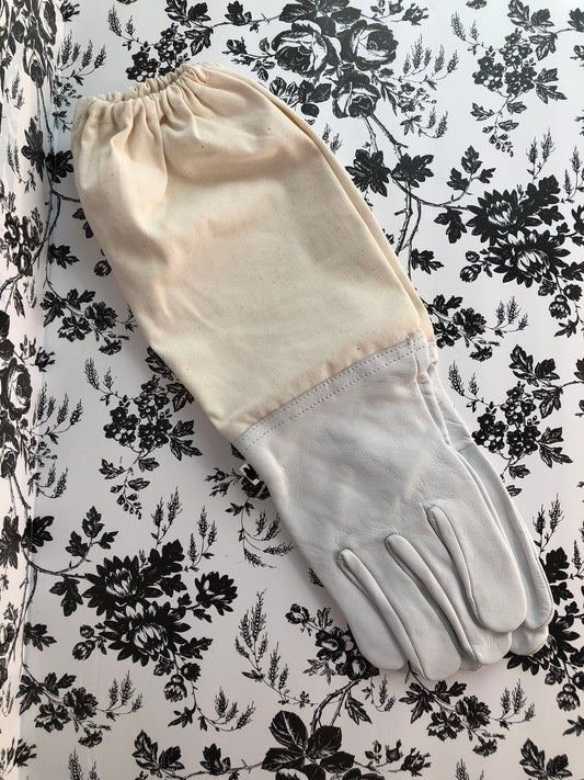 Gloves-Goat Skin & Canvas