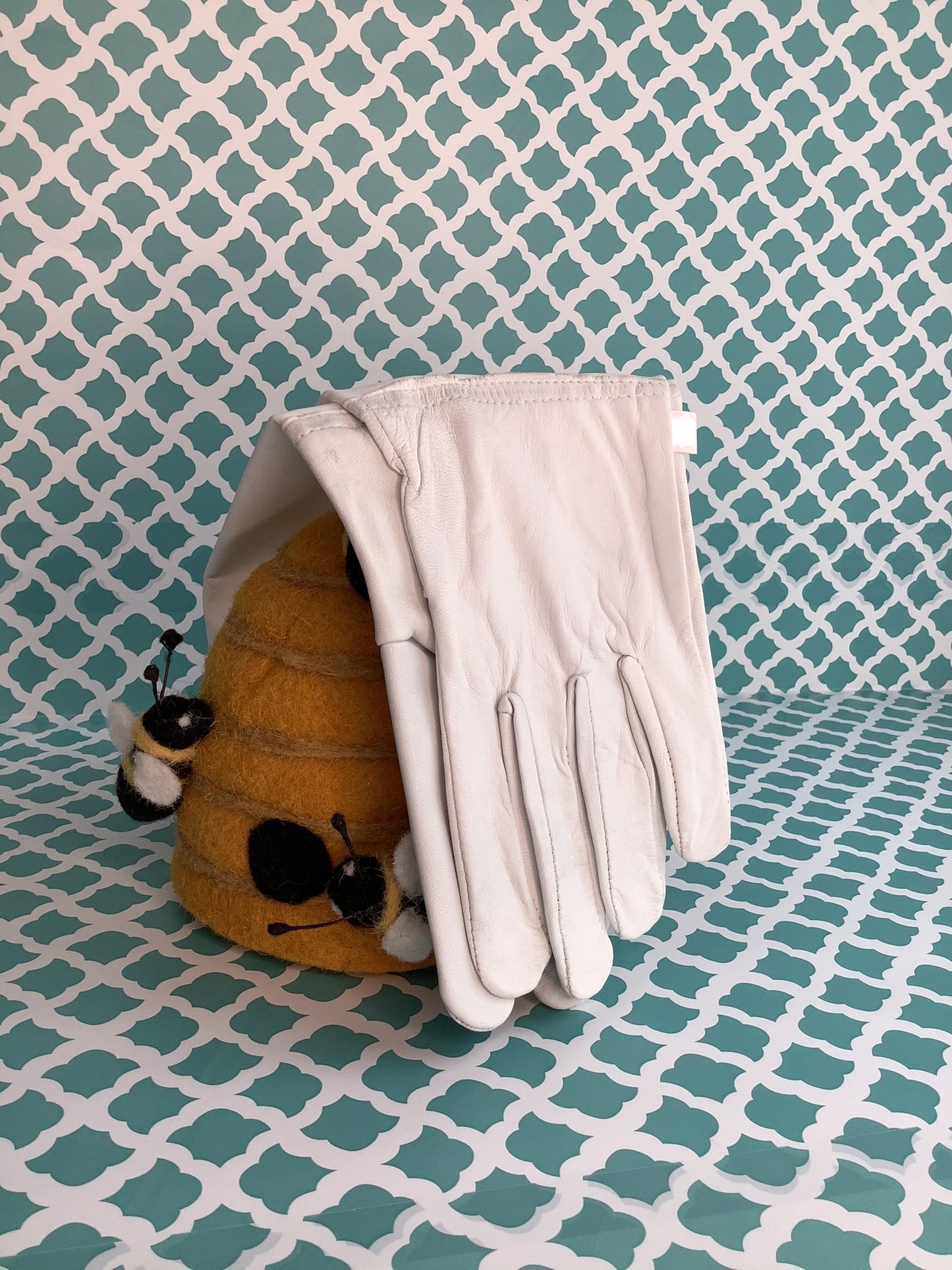 Gloves-Leather & Nylon