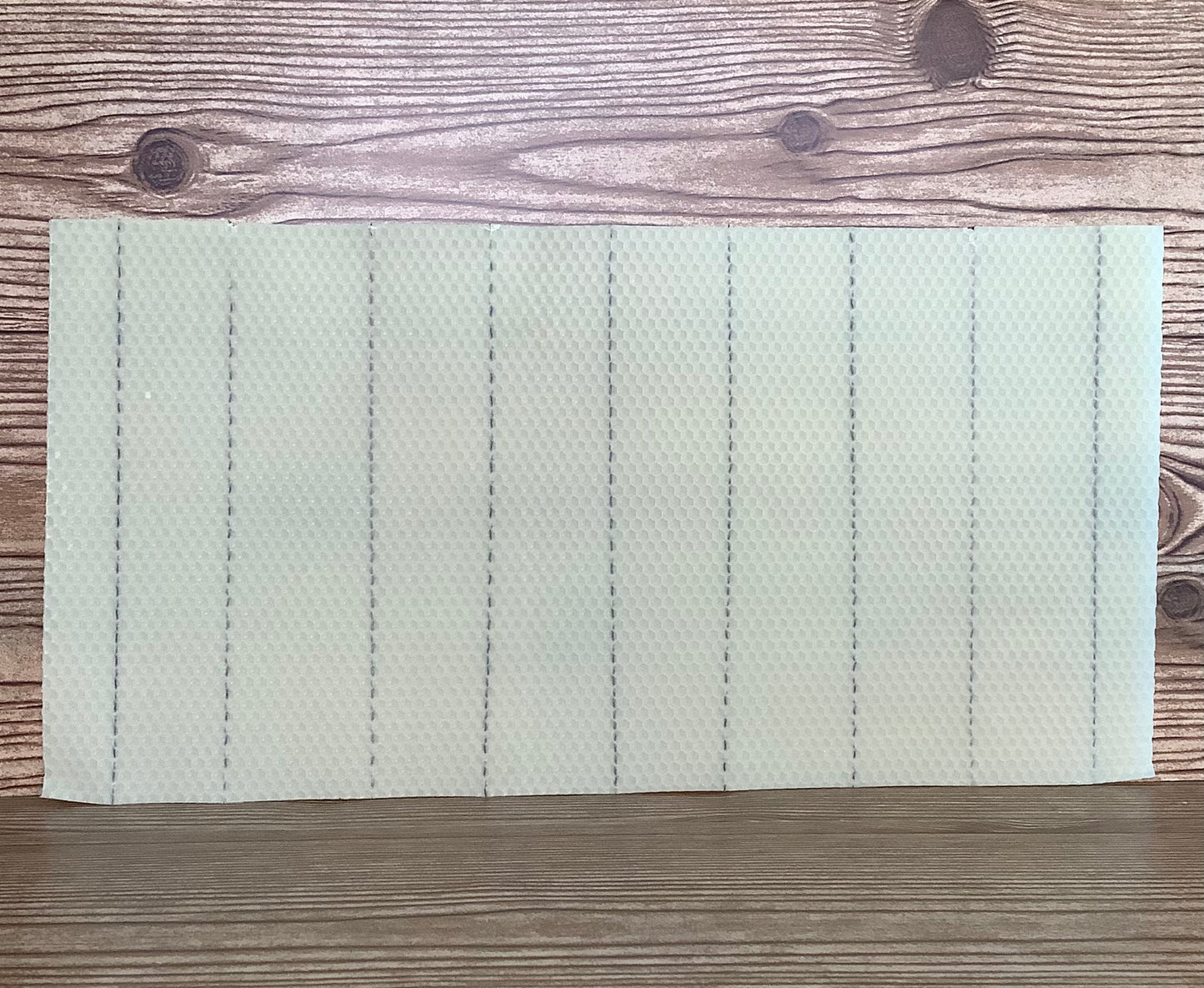 Small Cell Deep Wired Beeswax Foundation