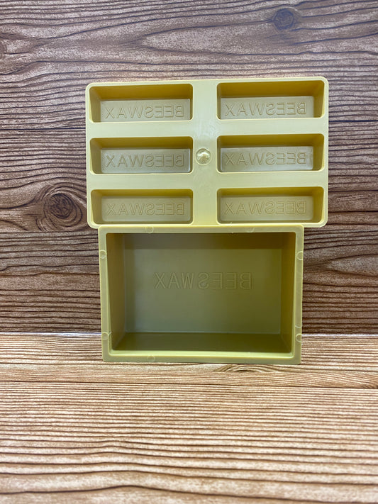Plastic Beeswax Mold-Brick/Bar