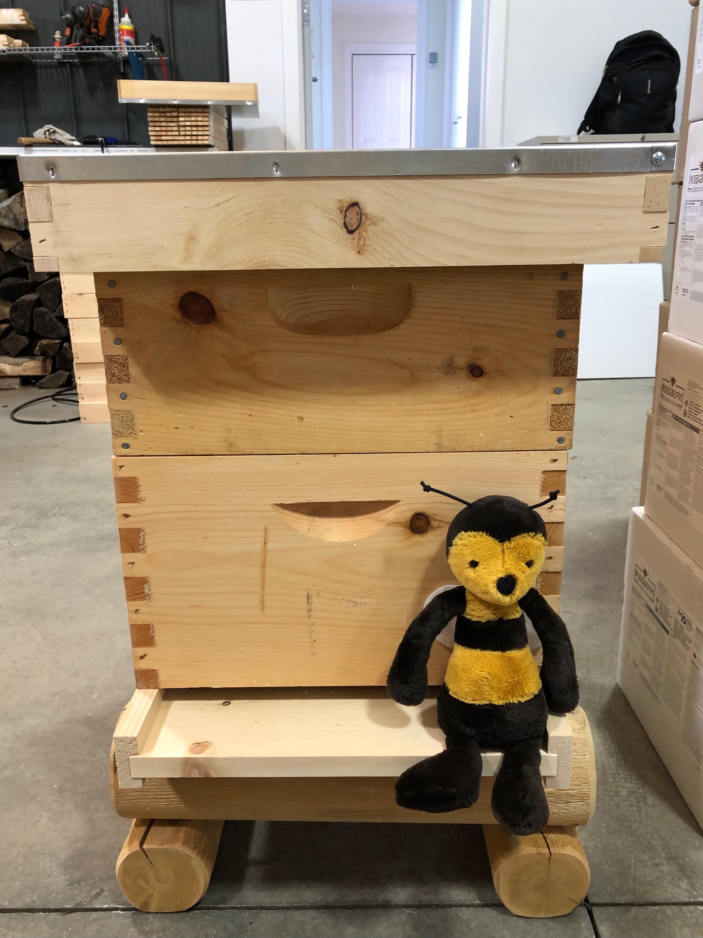 Hive Kit #6-For A Nuc-Double Brood Box