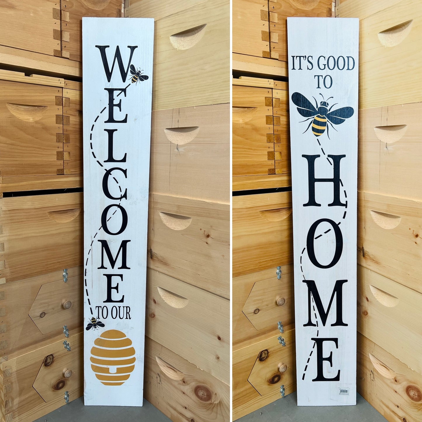 2 Sided Bee Sign