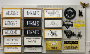 Hive Frame Signs