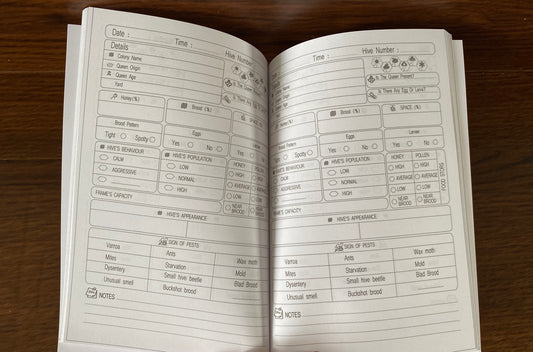 Beekeeping Log Book/Journal
