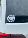 "KEEPER OF THE  BEES" Car/Window/Wall/ Door/Sign Decal